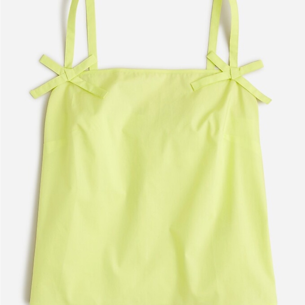 J. Crew bow strap tank